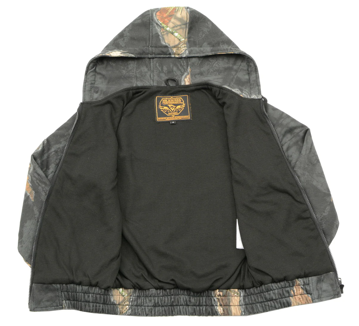 Milwaukee Leather MPL2779 Women's Mossy Oak Eclipse Zipper Front Hoodie - Image 2