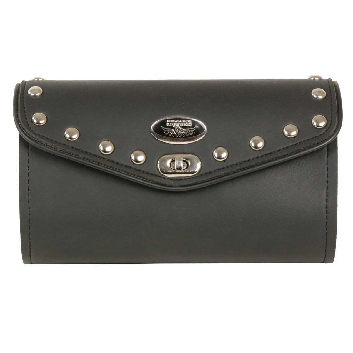 Milwaukee Performance SH49901 Black PVC Large Studded Windshield Bag with Turn Clasp - Image 3
