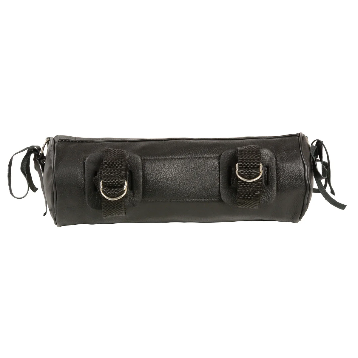 Milwaukee Leather SH504 Black Soft Leather Extra Long Motorcycle Tool Pouch - Image 2