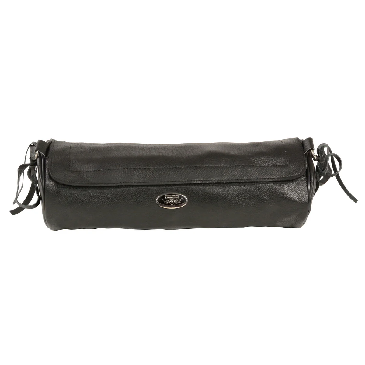 Milwaukee Leather SH504 Black Soft Leather Extra Long Motorcycle Tool Pouch - Image 3