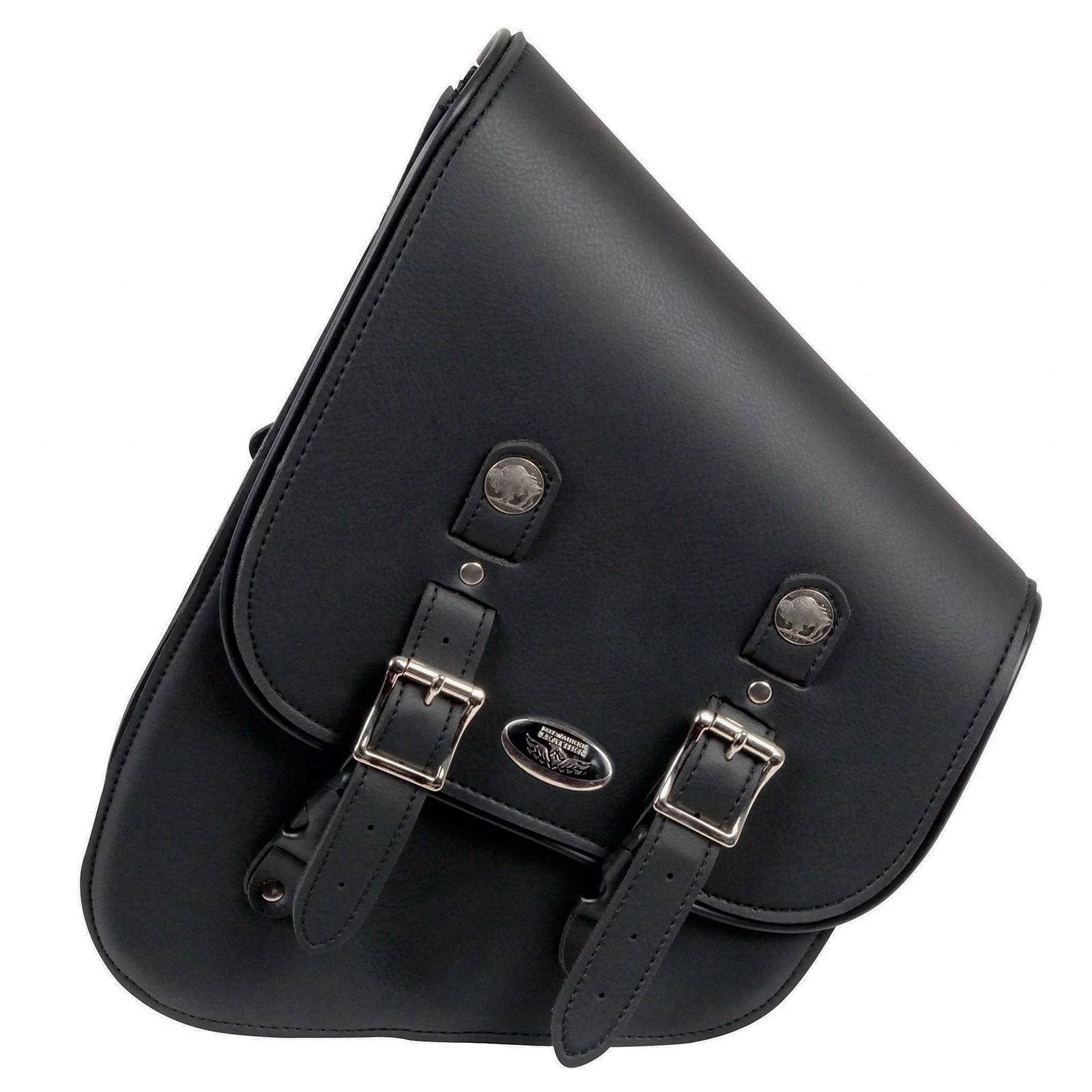Milwaukee Performance SH640 Black Left Side Tall Slanted PVC Swing Arm Bag with Buffalo Snaps - Image 3