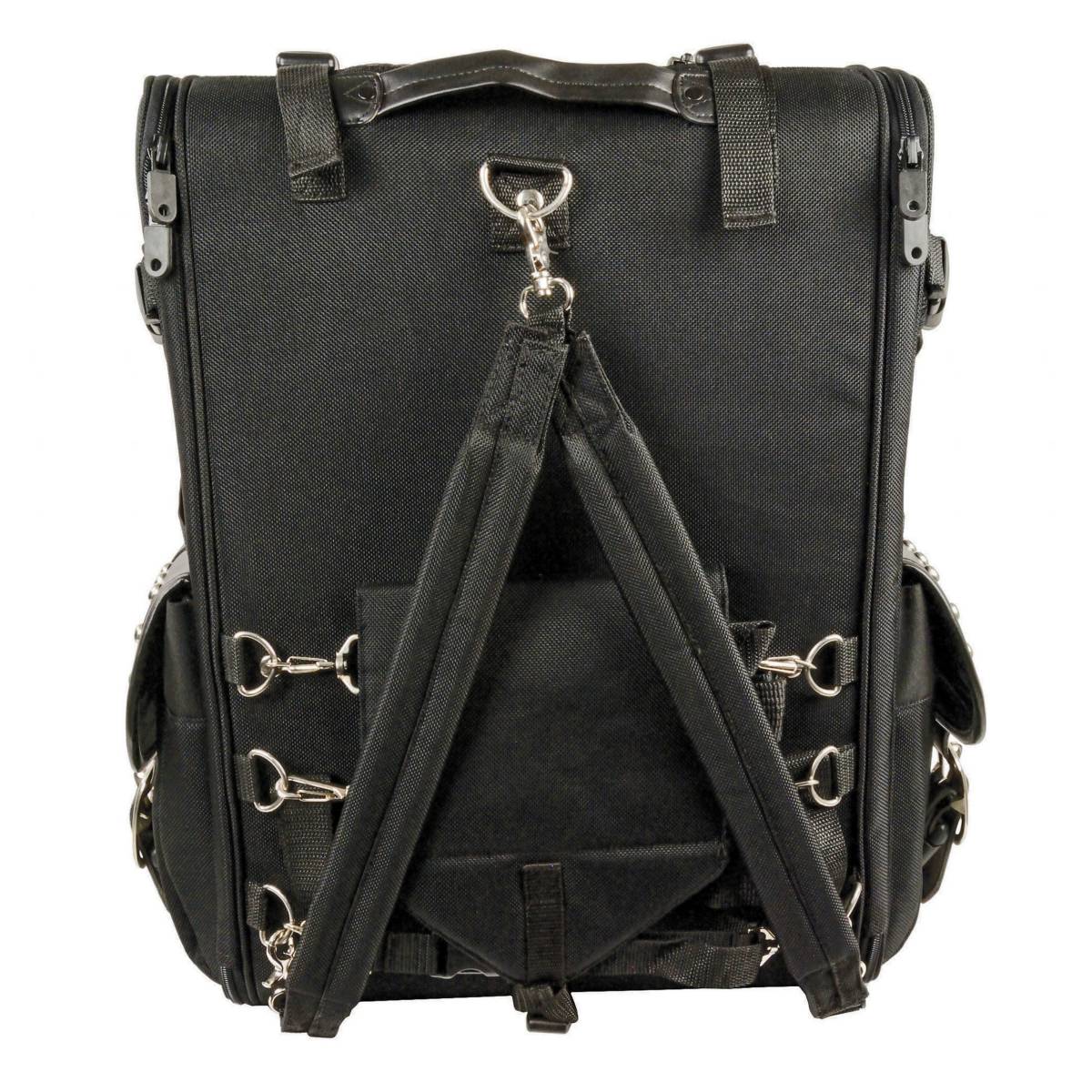 Milwaukee Performance SH673 X-Large Black Textile 2-Piece Studded Motorcycle Touring Pack - Image 3