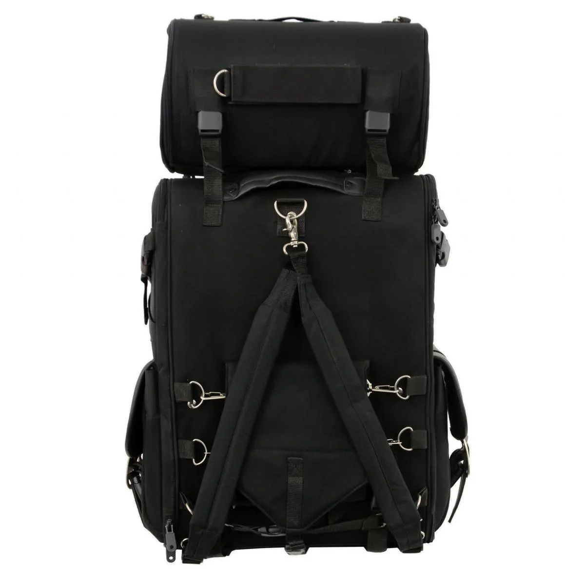 Milwaukee Performance SH673 X-Large Black Textile 2-Piece Studded Motorcycle Touring Pack - Image 9