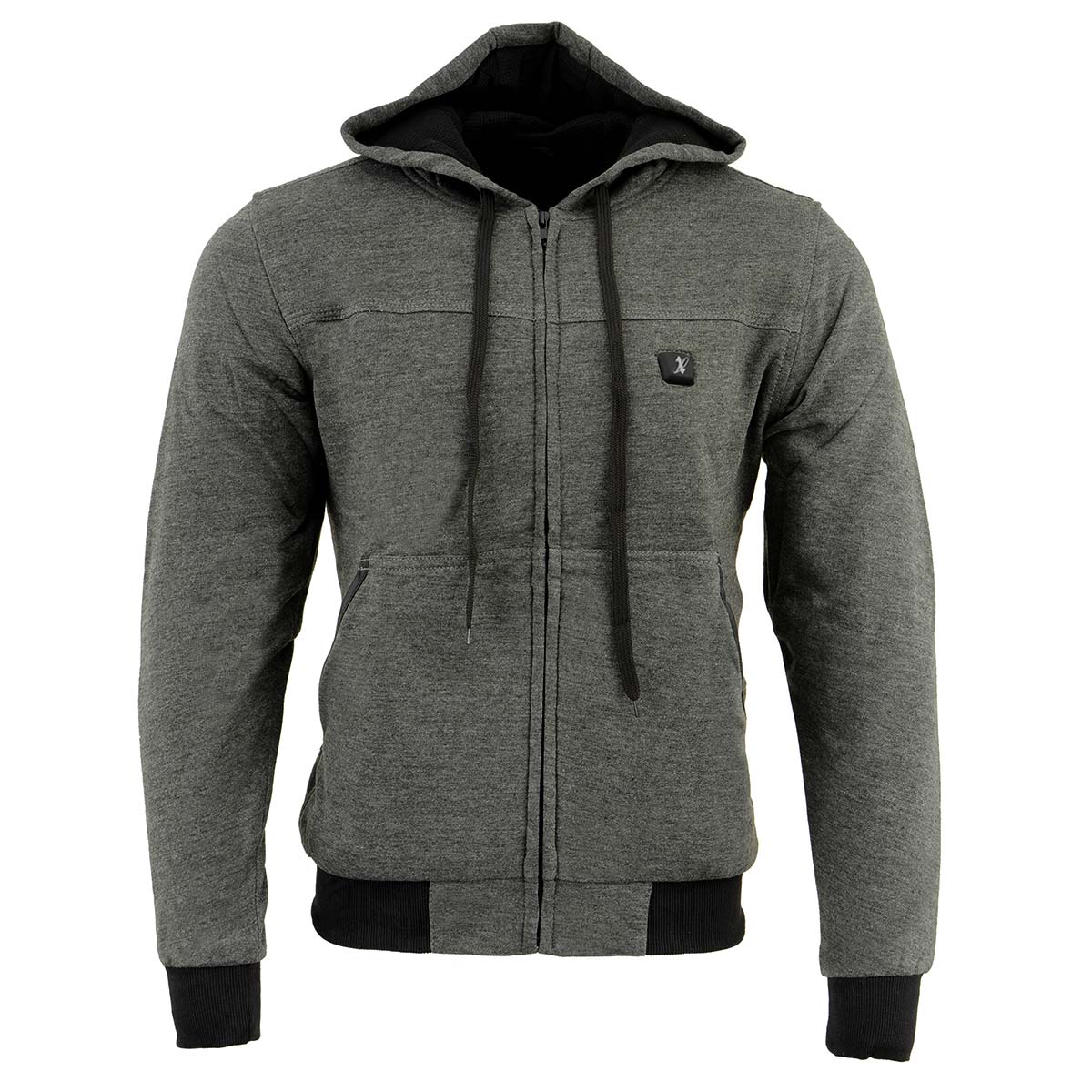 Nexgen Heat Men’s Black Heated Hoodie Jacket – Winter Motorcycle Riding Gear for Cold Outdoors MPM1713SET - Image 10