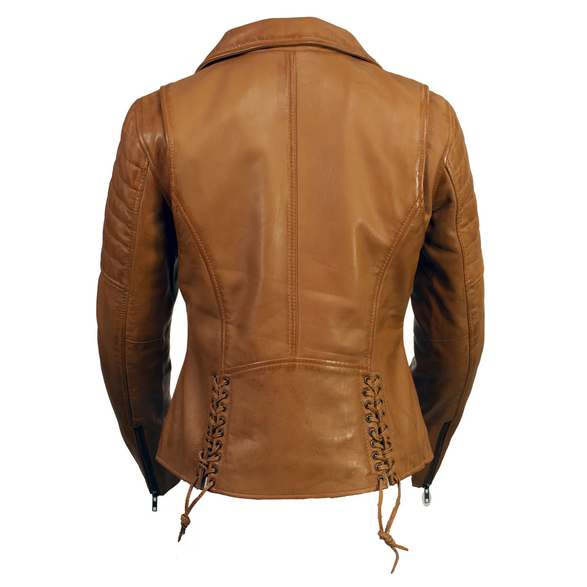 Milwaukee Leather Women's Duchess Whiskey Motorcycle Style Fashion Casual Leather Jacket SFL2870 - Image 11