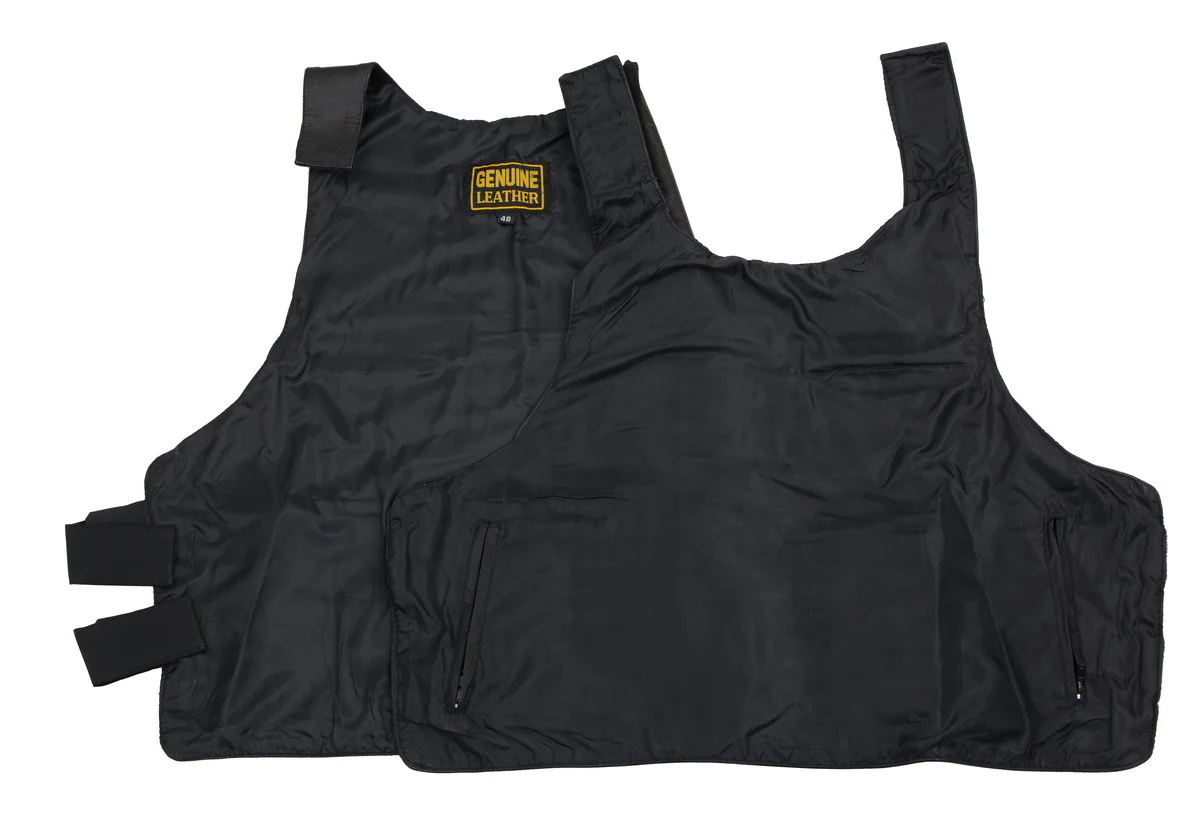 Milwaukee Leather SH1367LZ Women's Black Leather Swat Style Rider Vest w/ Plain Back Panel for Club Patches - Image 5