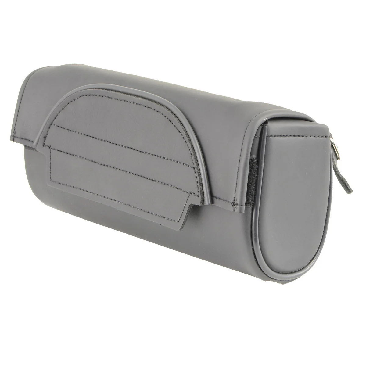 Milwaukee Leather SH62101 Black Double Strap PVC Motorcycle Tool Bag - Image 2