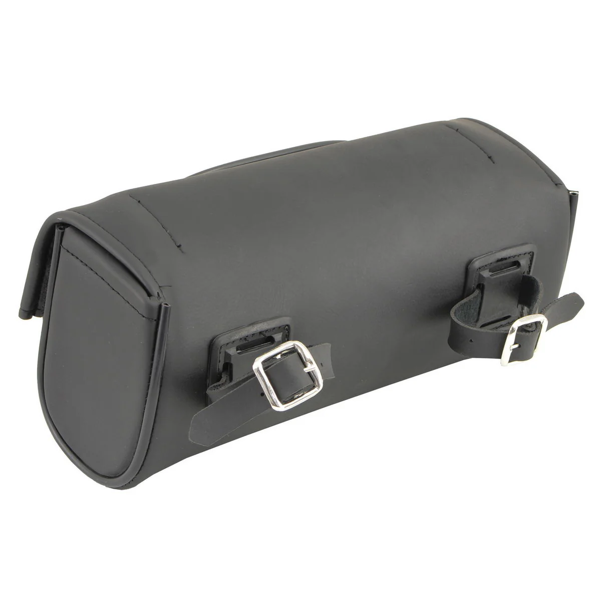 Milwaukee Leather SH62101 Black Double Strap PVC Motorcycle Tool Bag - Image 4