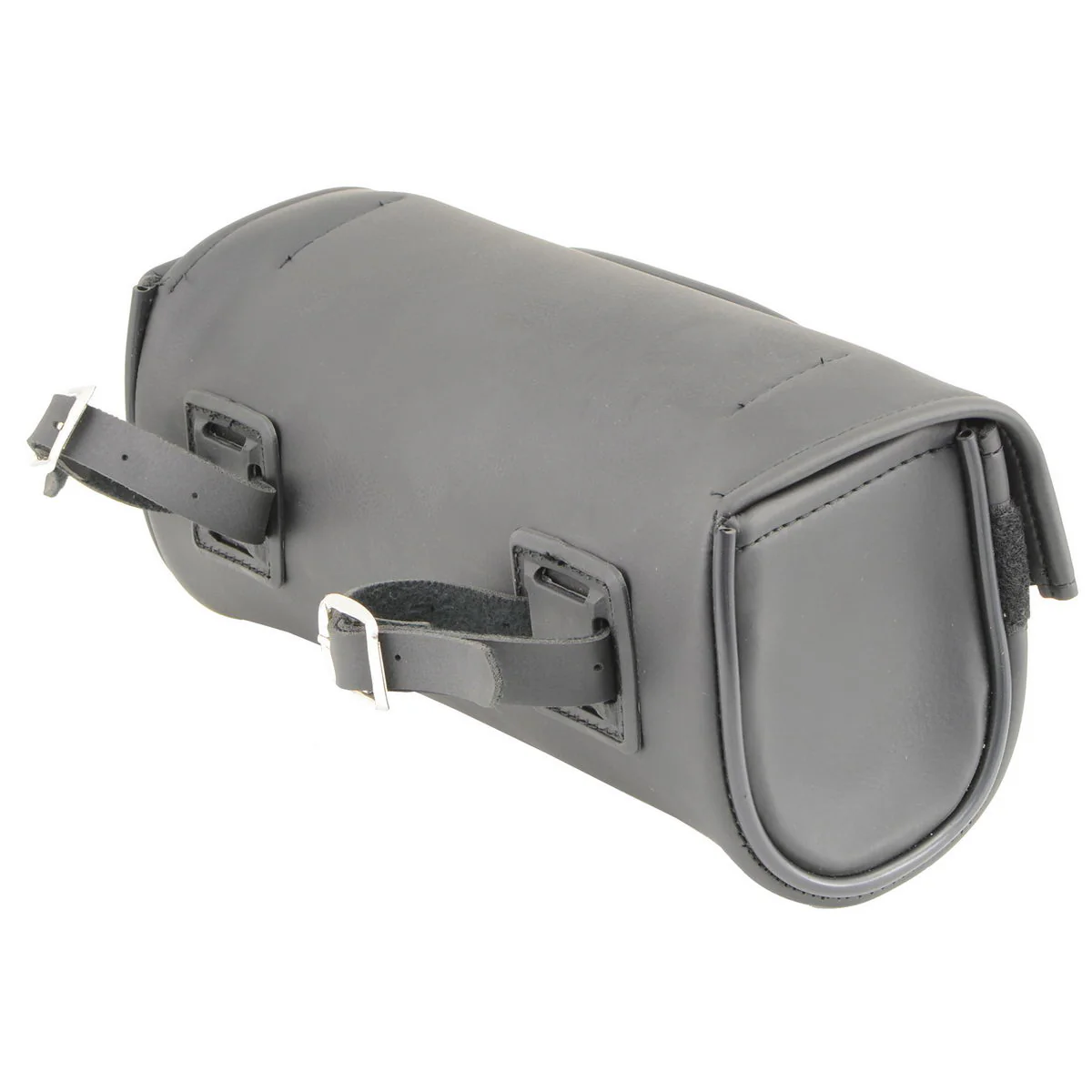 Milwaukee Leather SH62101 Black Double Strap PVC Motorcycle Tool Bag - Image 6