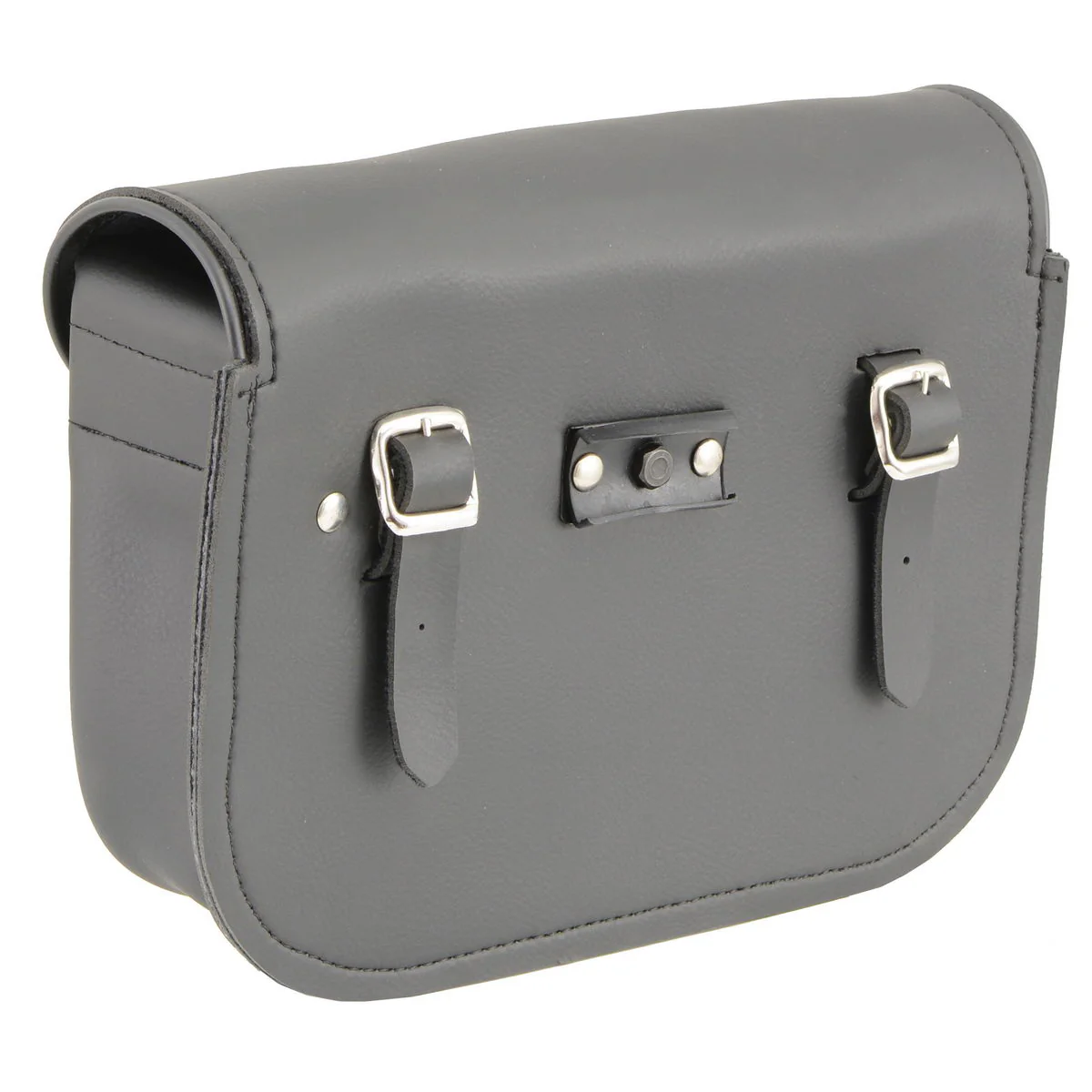 Milwaukee Leather SH63301 Black PVC Extra Large Motorcycle Windshield Bag with Turn Lock - Image 5