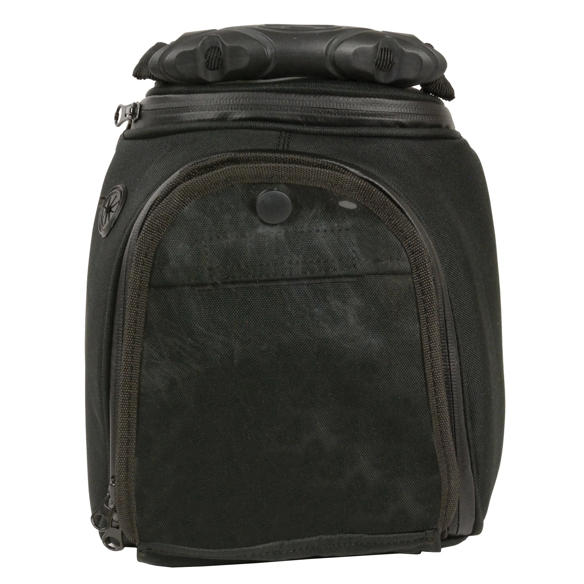 Milwaukee Leather SH677 Black Small Textile Magnetic Motorcycle Tank Bag - Image 5