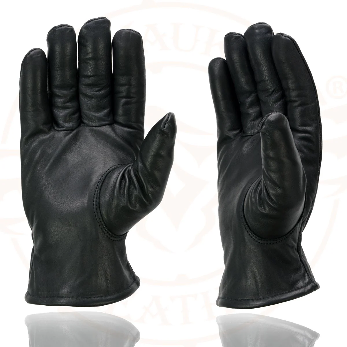 Milwaukee Leather SH734 Men's Black Thermal Lined Leather Motorcycle Gloves w/ Cinch Wrist Closure - Image 15