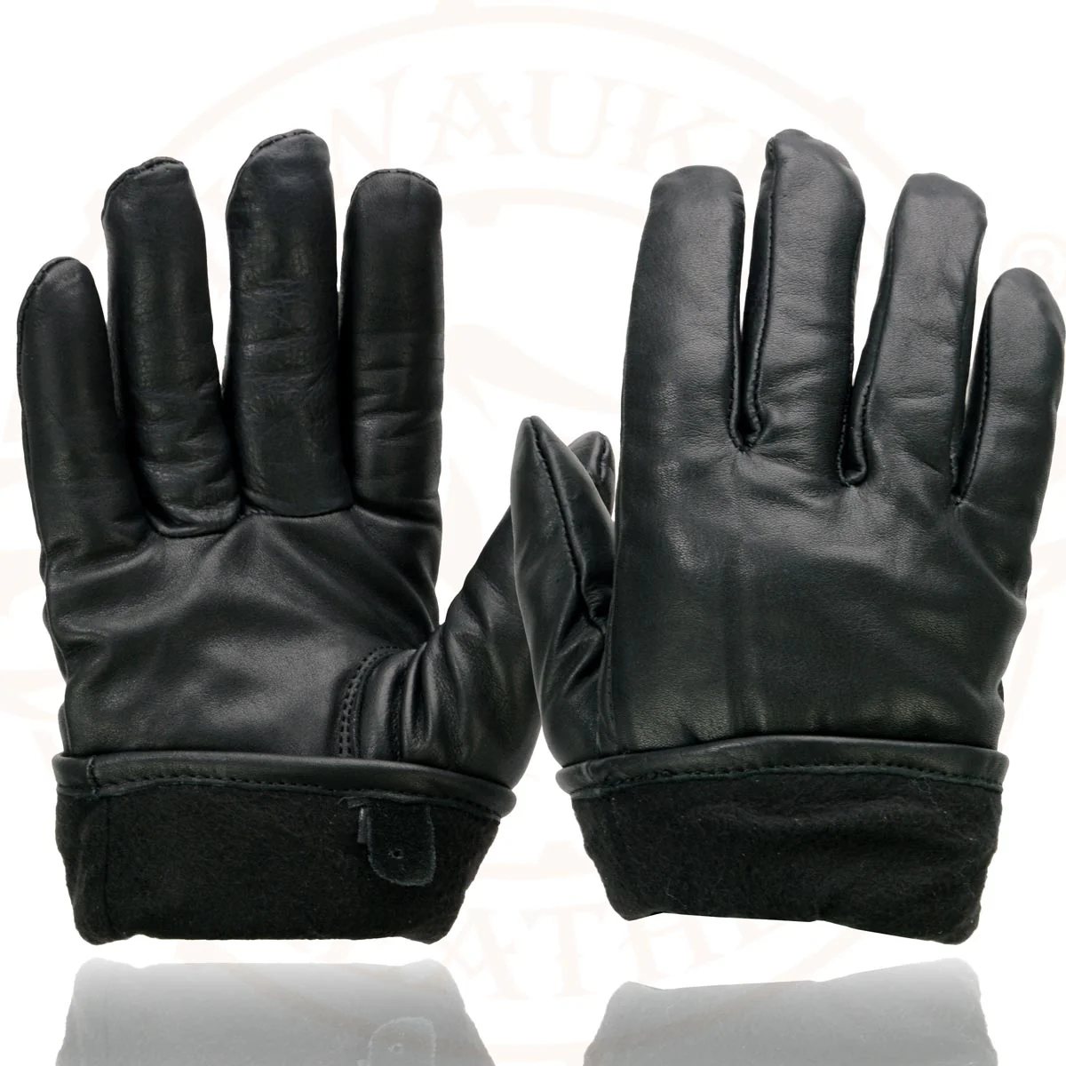 Milwaukee Leather SH734 Men's Black Thermal Lined Leather Motorcycle Gloves w/ Cinch Wrist Closure - Image 17