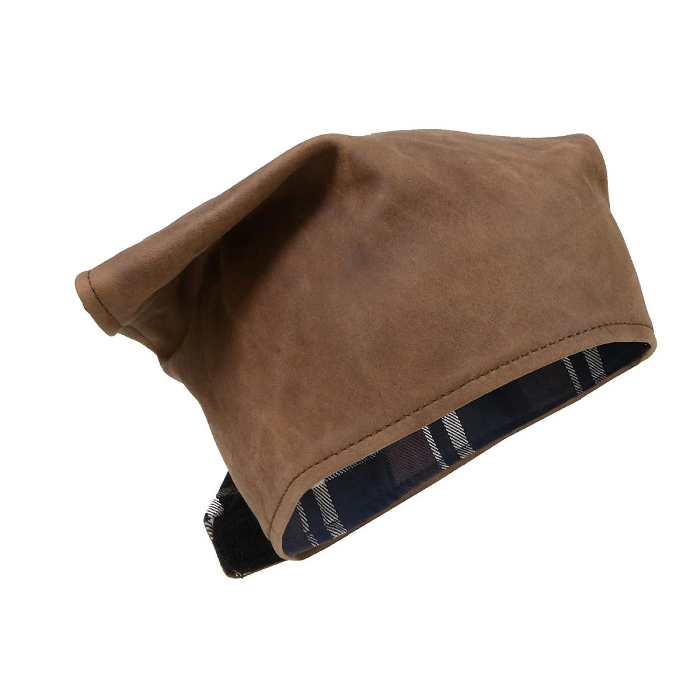 Milwaukee Leather Unisex Brown Leather Neck Warmer - Fleece-Lined Cold Weather Motorcycle Face Cover - MP7590 - Image 17