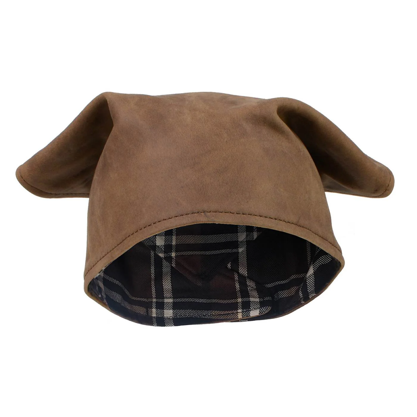 Milwaukee Leather Unisex Brown Leather Neck Warmer - Fleece-Lined Cold Weather Motorcycle Face Cover - MP7590 - Image 8