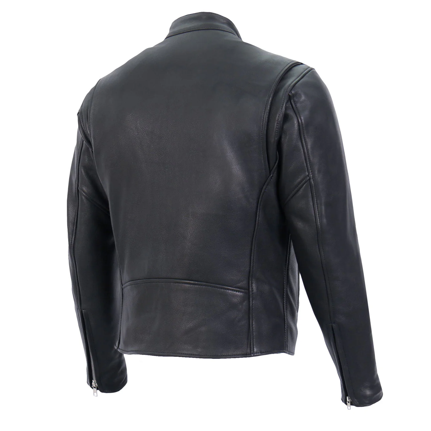 Milwaukee Leather USA MADE MLJKM5006 Men's Black Rumble Premium Leather Motorcycle Jacket - Image 14