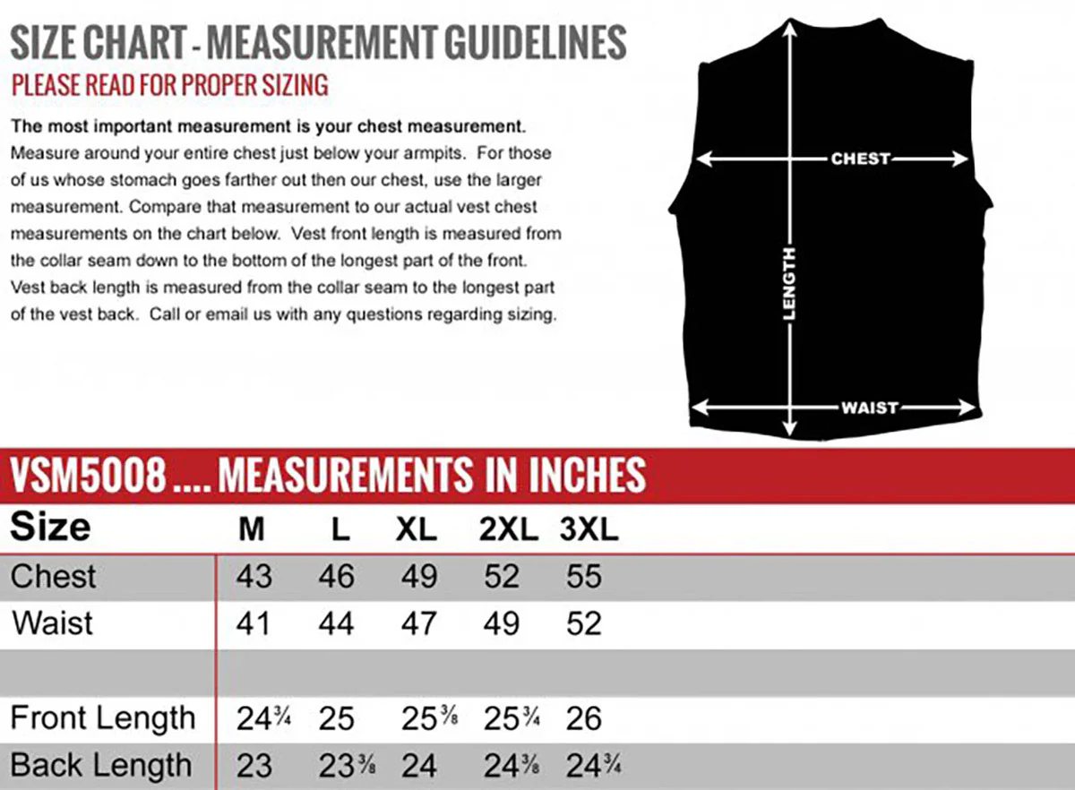 Milwaukee Leather USA MADE MLVSM5008 Men's Black Buster Side Lace Premium Motorcycle Leather Vest - Image 3
