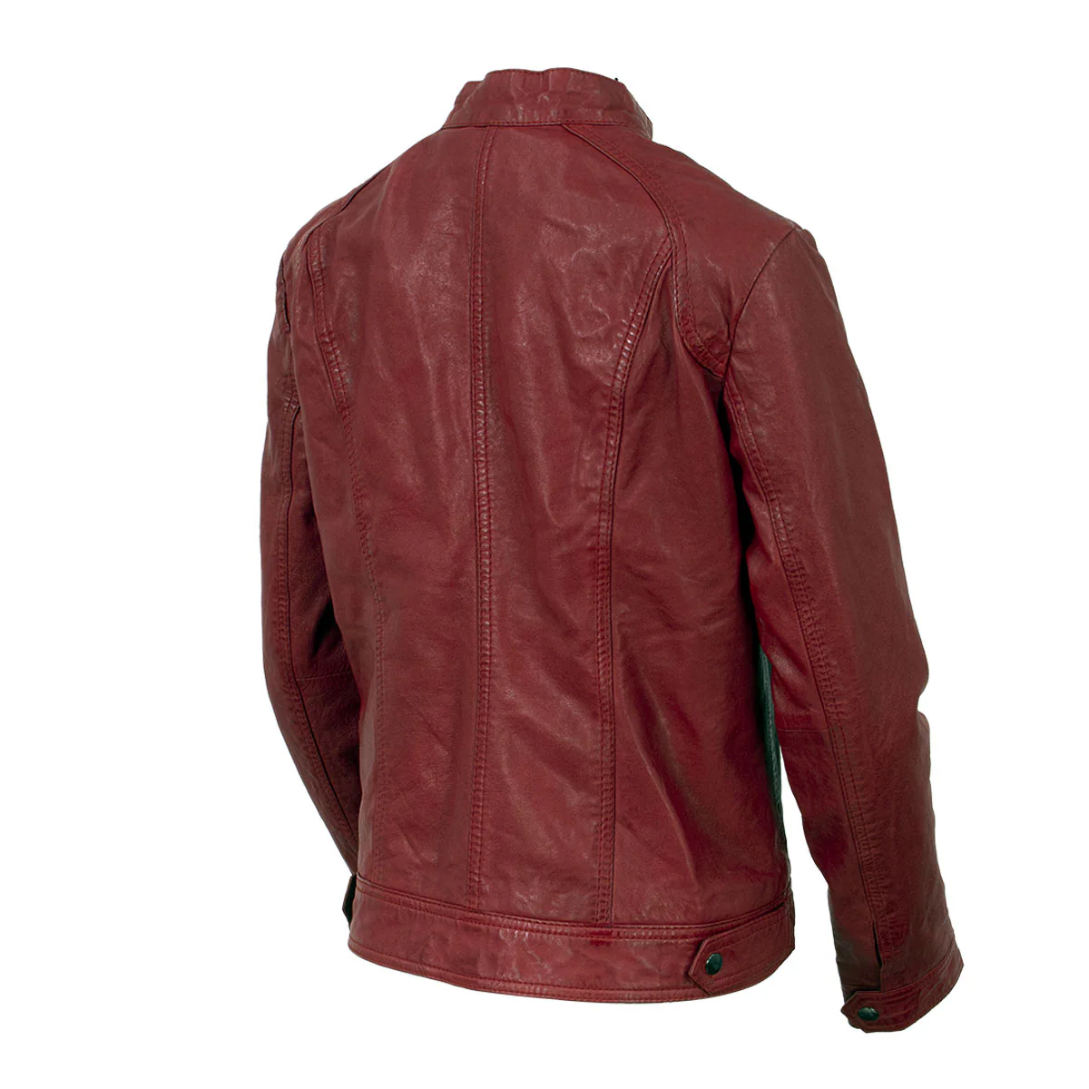 Milwaukee Leather Vintage SFL2811 Women's Red Zipper Front Motorcycle Casual Fashion Leather Jacket - Image 9