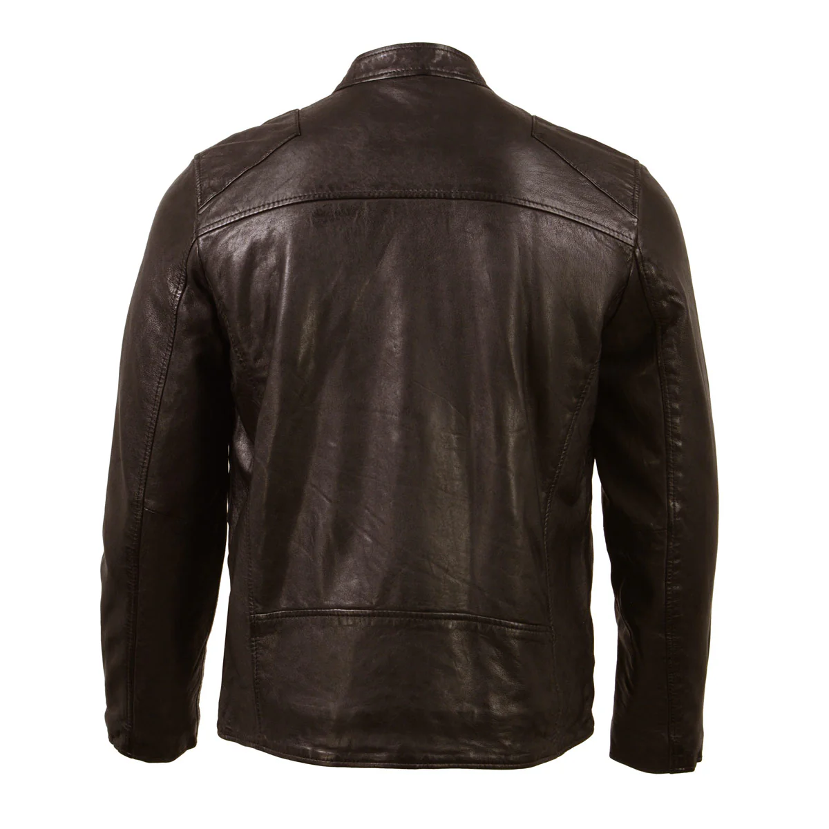 Milwaukee Leather Vintage SFM1803 Men's Brown Leather Moto Style Fashion Jacket - Image 2