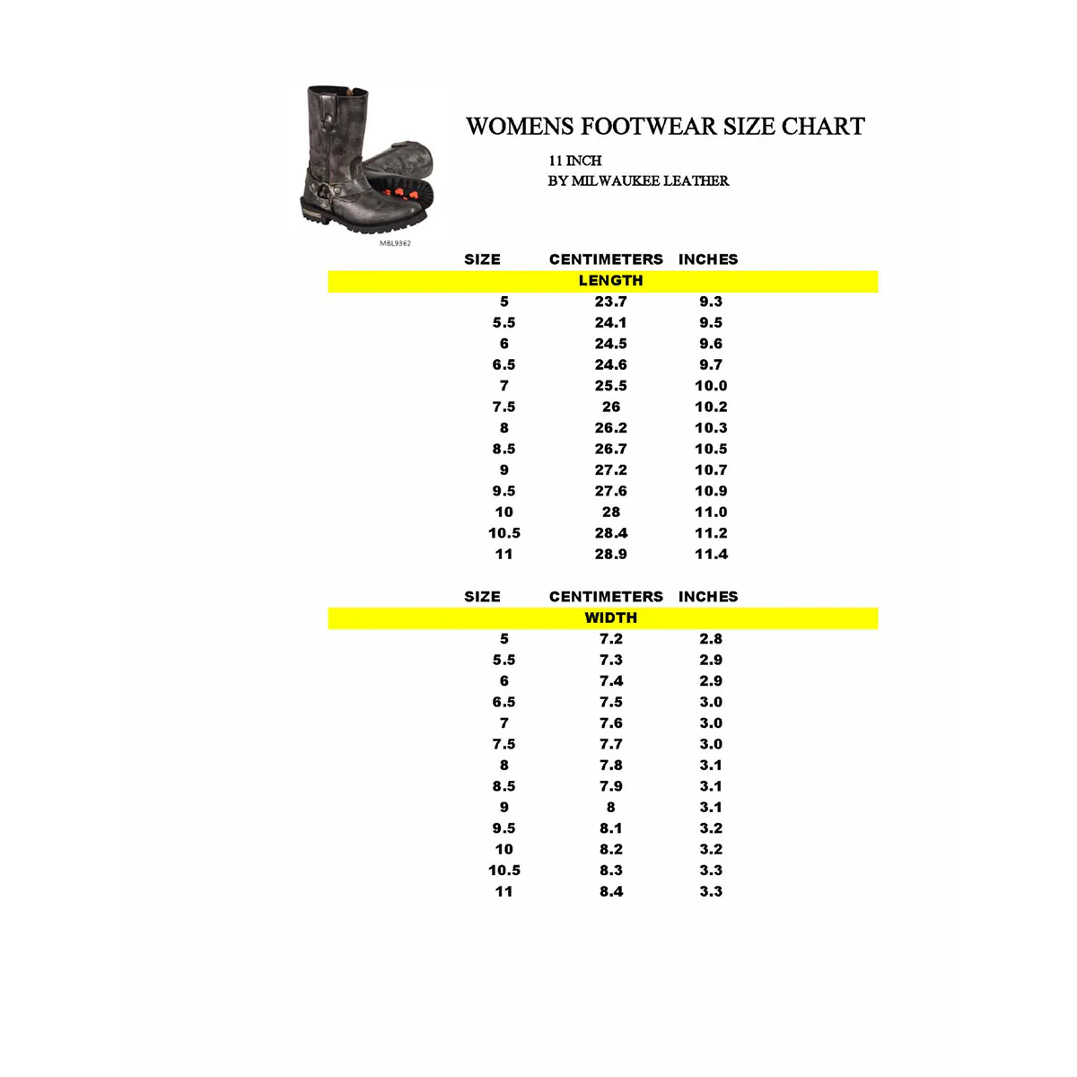Milwaukee Leather Women's 11-Inch Distressed Grey Classic Harness Square Toe Leather Boots MBL9362 - Image 3
