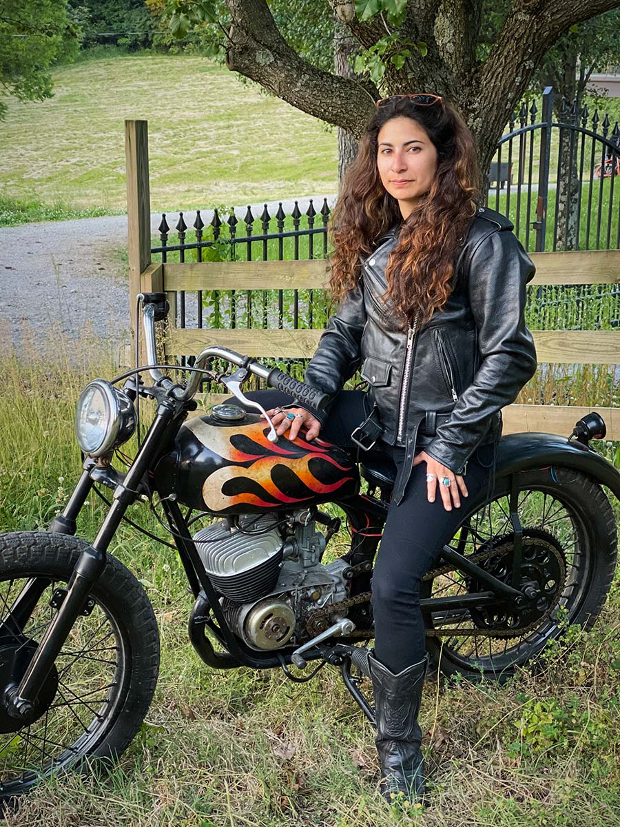 Milwaukee Leather LKL2700 Women's Classic Black Premium Leather Motorcycle Vintage Jacket with Side Laces - Image 16