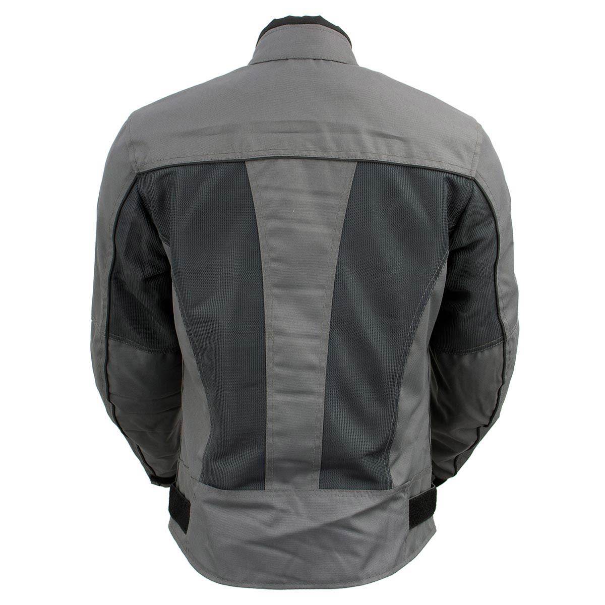 Milwaukee Leather Women's Shade Black/Grey Textile Motorcycle Jacket w/ CE Armor - MPL22707 - Image 6