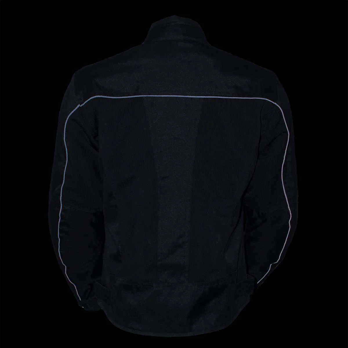 Milwaukee Leather Women's Shade Black Textile Motorcycle Jacket w/ CE Armor - MPL22706 - Image 5