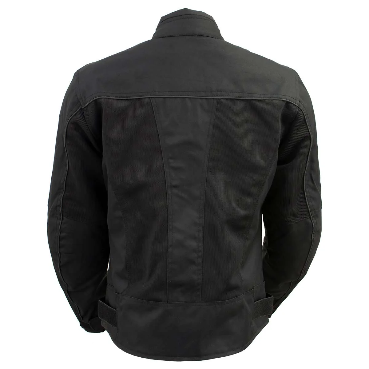 Milwaukee Leather Women's Shade Black Textile Motorcycle Jacket w/ CE Armor - MPL22706 - Image 6