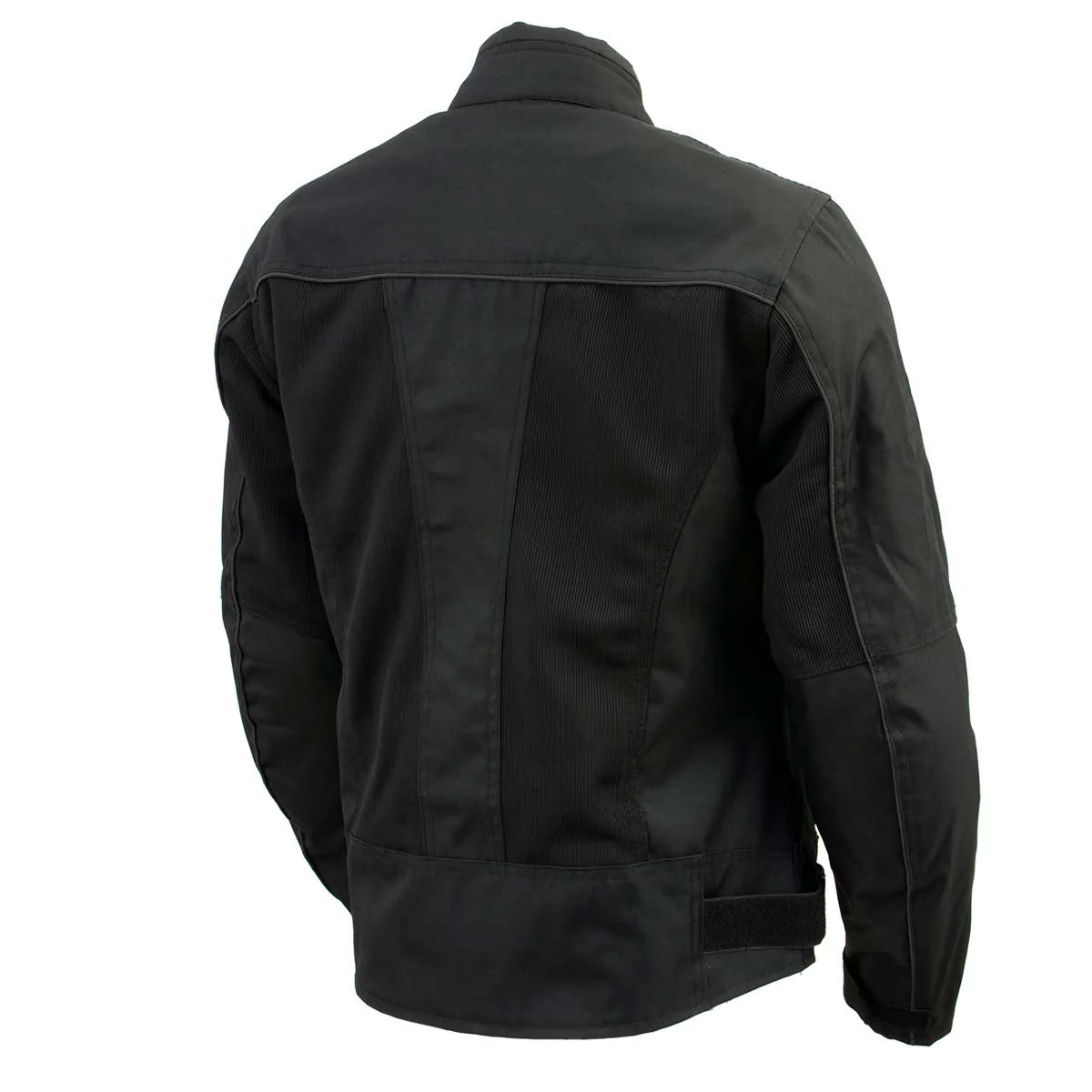 Milwaukee Leather Women's Shade Black Textile Motorcycle Jacket w/ CE Armor - MPL22706 - Image 7