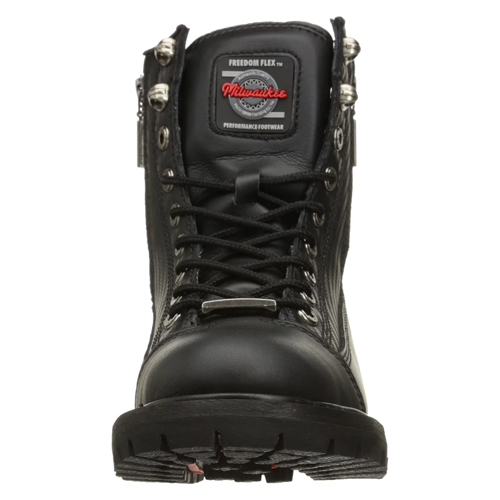 Milwaukee Motorcycle Clothing Company MB208 Accelerator Leather Women's Black Motorcycle Boots - Image 3