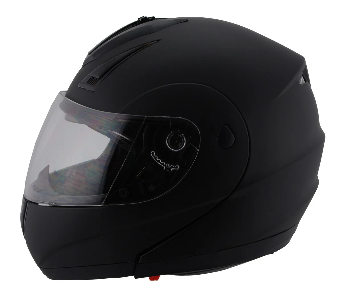Milwaukee Performance Helmets MPH9801DOT Expedition Modular Matte Black Helmet - Image 4