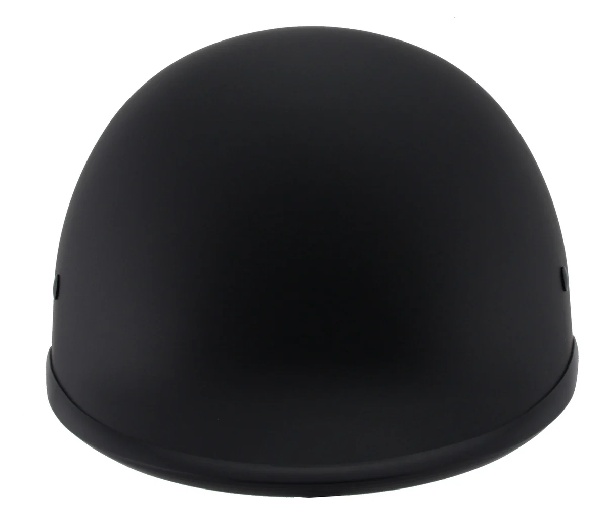 Milwaukee Performance Helmets MPH9860N Derby Novelty Matte Black Half Helmet - Image 3