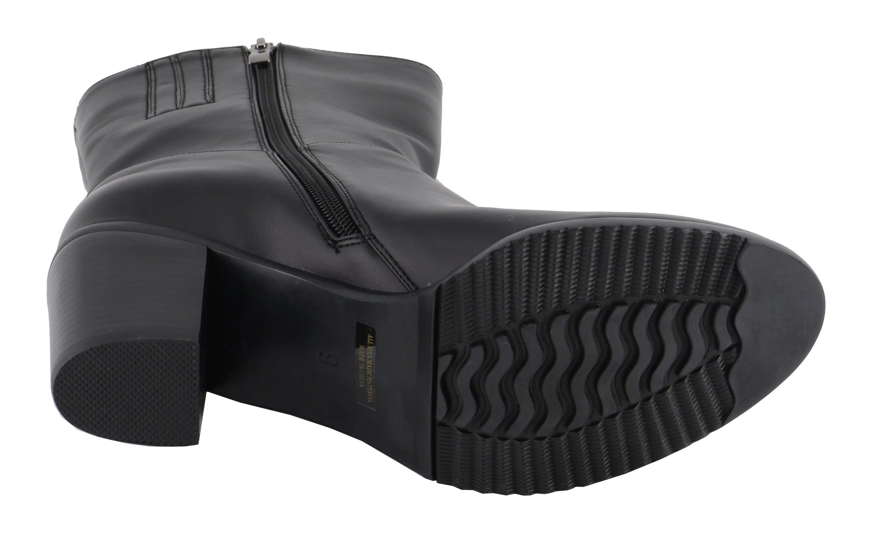 Milwaukee Leather MBL9436 Women's Black Lace-Side Fashion Riding Boots - Image 11