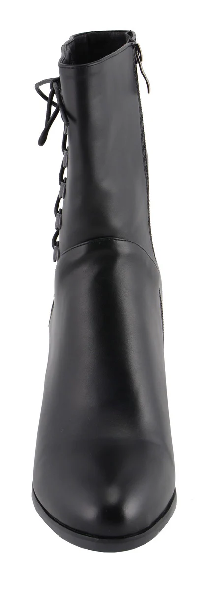 Milwaukee Leather MBL9436 Women's Black Lace-Side Fashion Riding Boots - Image 4