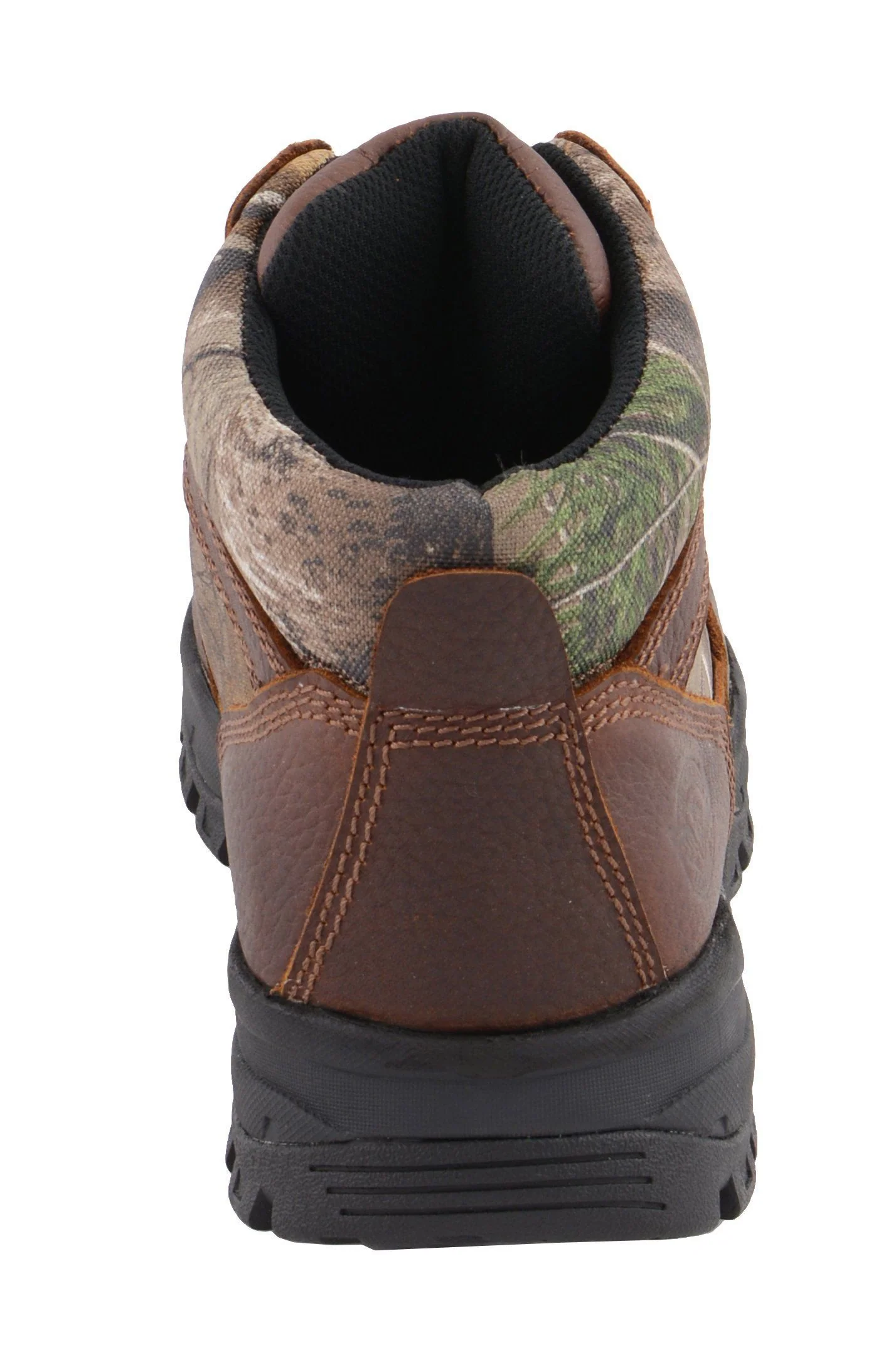 Milwaukee Leather MBM9146 Men's Brown Waterproof Hiking Boots with Mossy Oak Print - Image 4