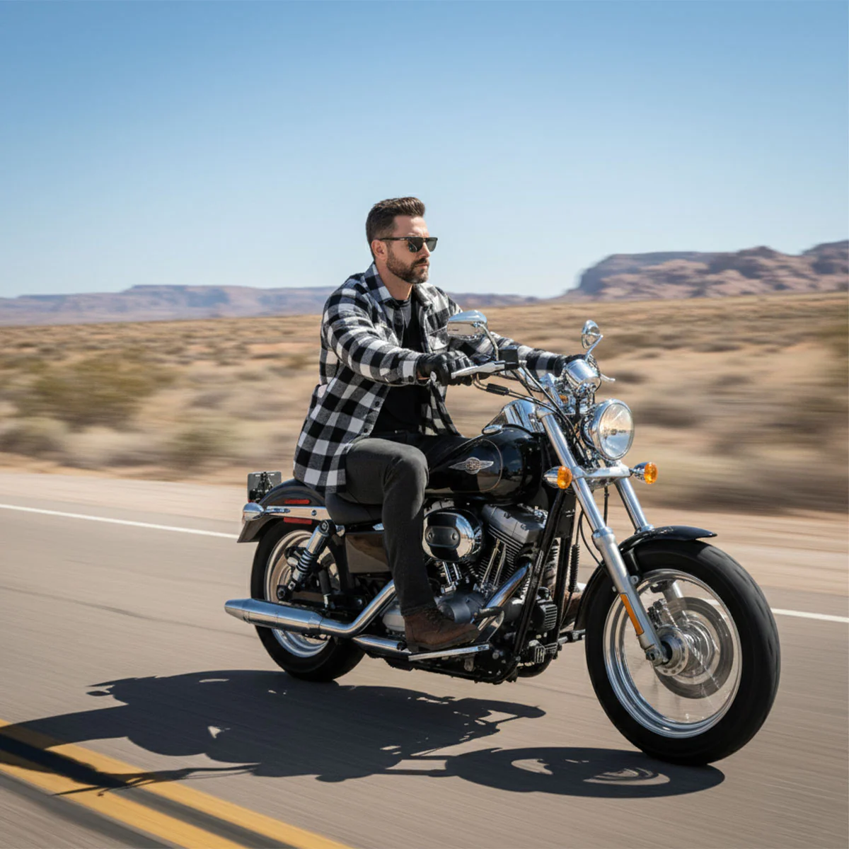Milwaukee Leather MDM5006 Men's 5 Black Pocket Tear Resistant Motorcycle Denim Jeans Infused w/ Aramid Fibers - Image 5