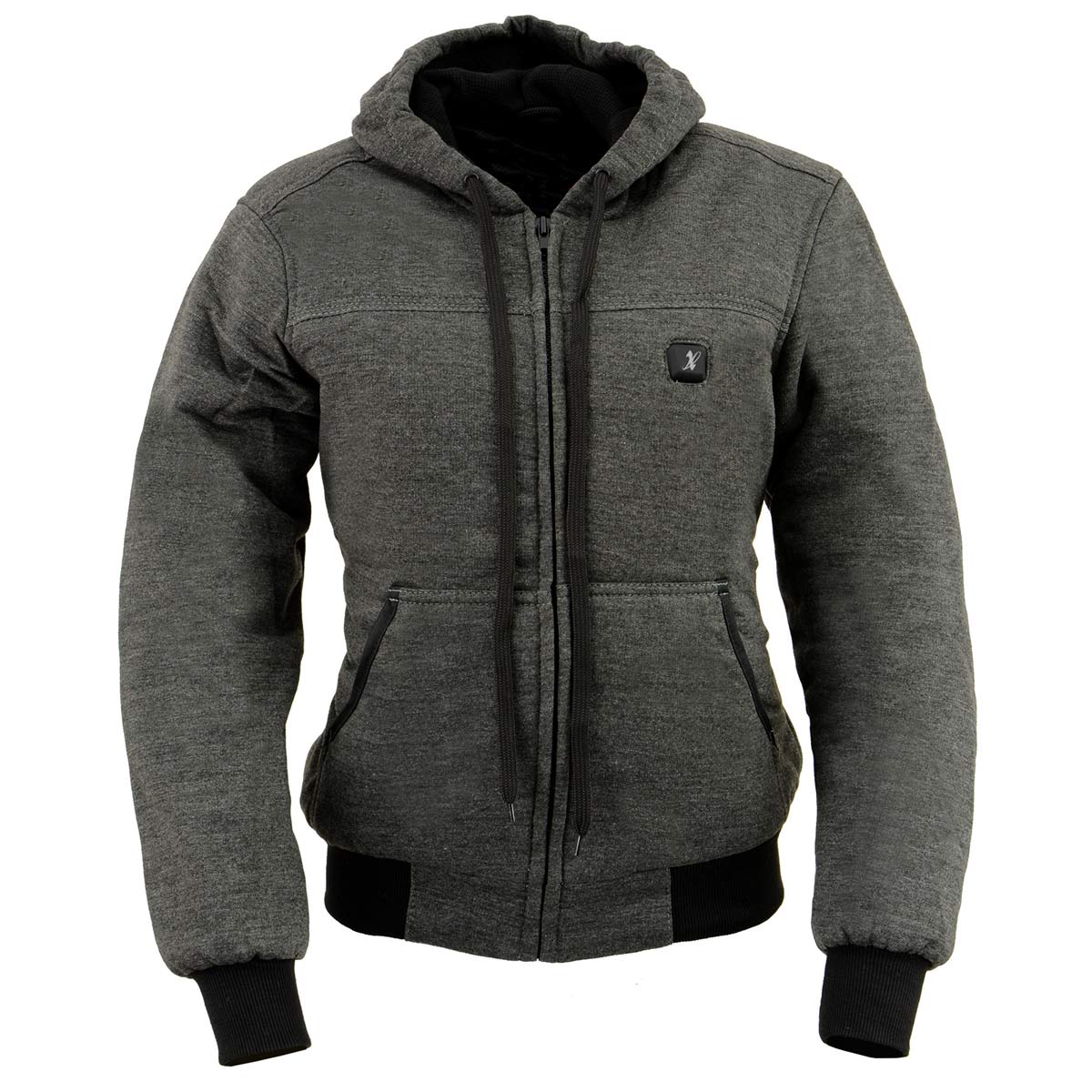 Nexgen Heat Women's Heated Hoodie Jacket - MPL2713SET Grey | 3 Level Motorcycle Riding, Winter Ready, Outdoors Use - Image 10