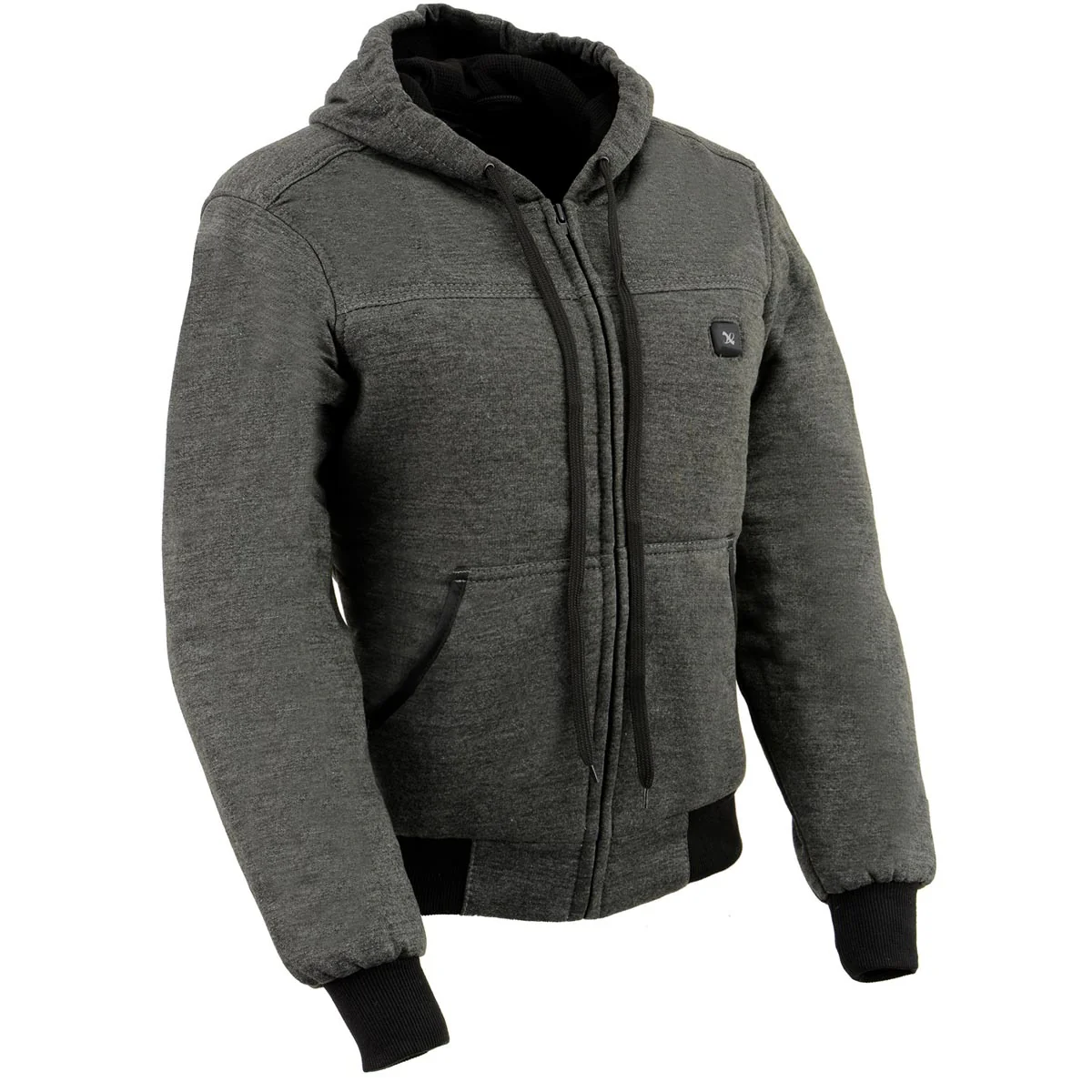 Nexgen Heat Women's Heated Hoodie Jacket - MPL2713SET Grey | 3 Level Motorcycle Riding, Winter Ready, Outdoors Use - Image 12