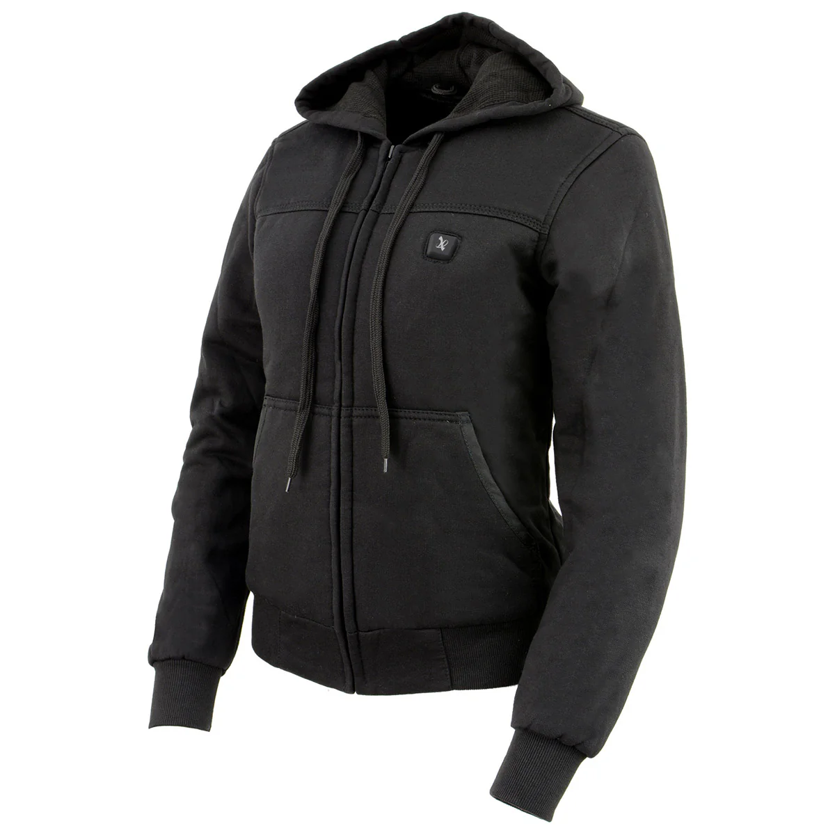 Nexgen Heat Women's Heated Hoodie Jacket - MPL2713SET Black | 3 Level Motorcycle Riding, Winter Ready, Outdoors Use - Image 11