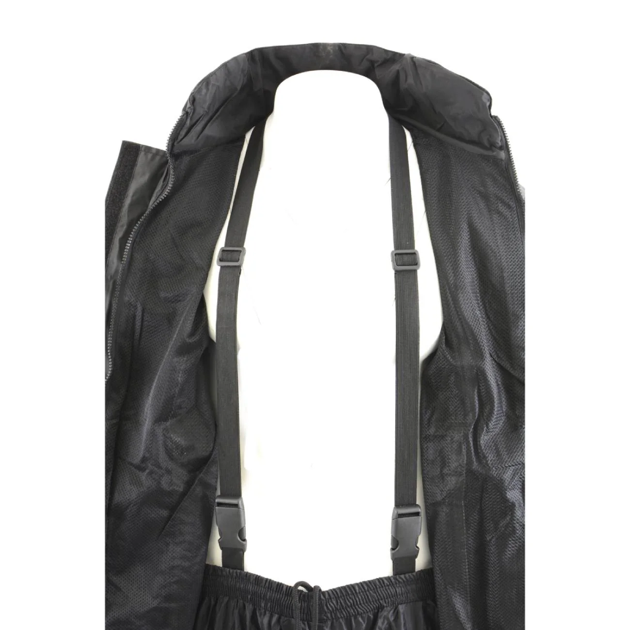 Milwaukee Leather SH2225L Women's Black and Grey Waterproof Rain Suit with Reflective Piping - Image 4