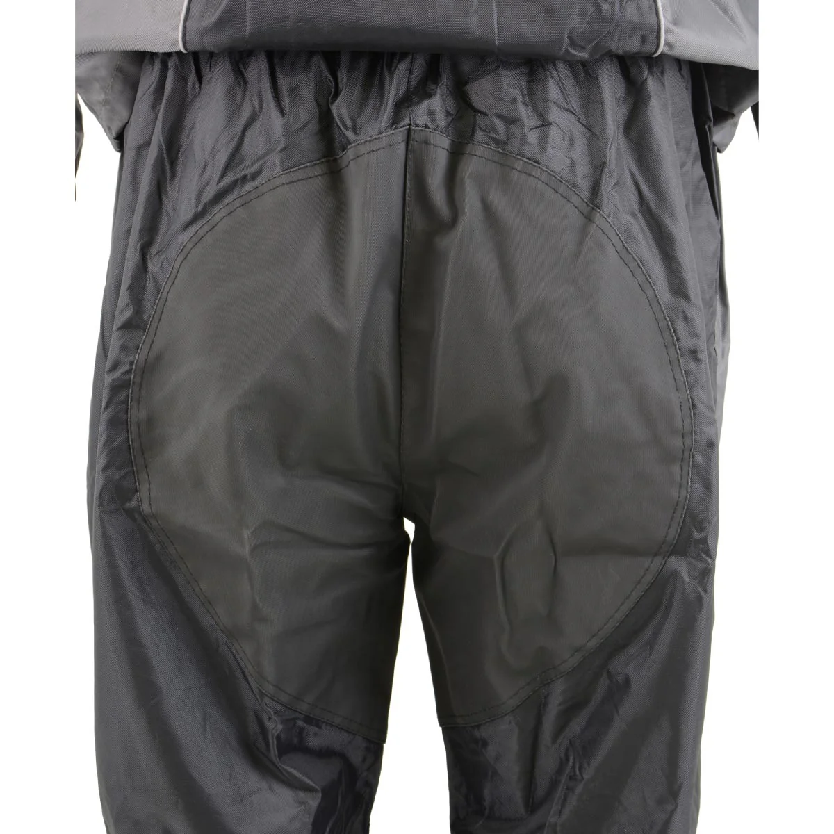 Milwaukee Leather SH2225L Women's Black and Grey Waterproof Rain Suit with Reflective Piping - Image 5
