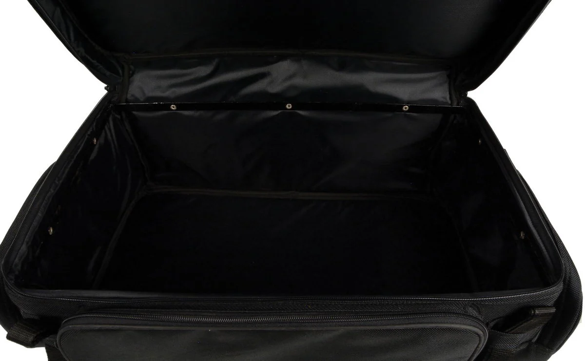 Milwaukee Performance SH695 Large Black Textile Squared Motorcycle Sissy Bar Rack Bag - Image 3