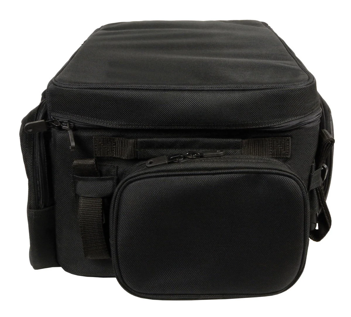 Milwaukee Performance SH695 Large Black Textile Squared Motorcycle Sissy Bar Rack Bag - Image 5