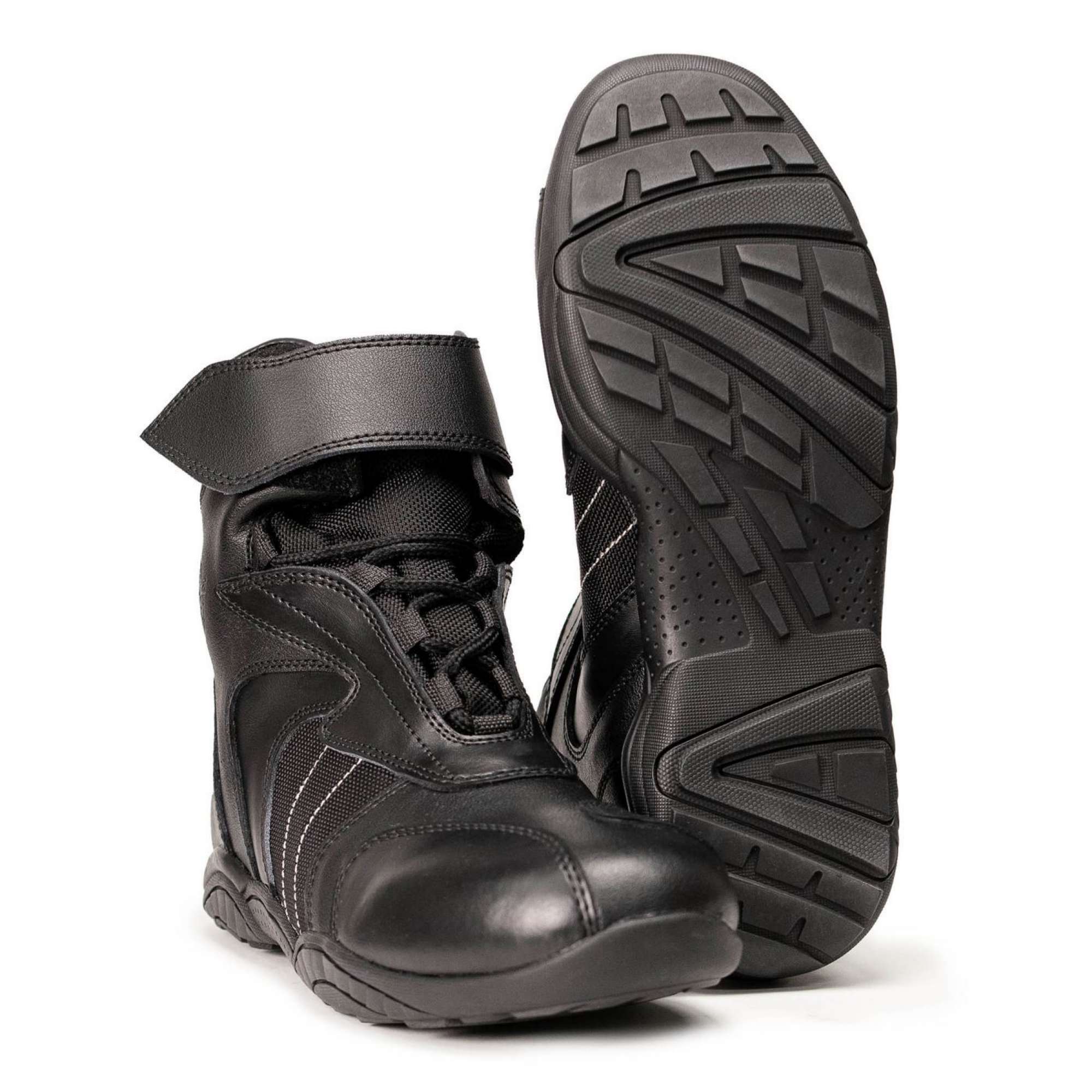 MMCC Men’s Ridge Racer Sport Boots – Black Leather & 600D, Lightweight w/ Reflective Material-MBM9180 - Image 6