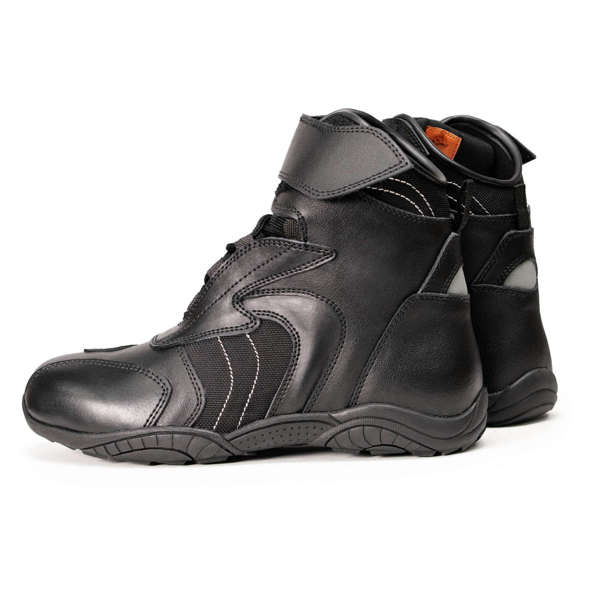 MMCC Men’s Ridge Racer Sport Boots – Black Leather & 600D, Lightweight w/ Reflective Material-MBM9180 - Image 9