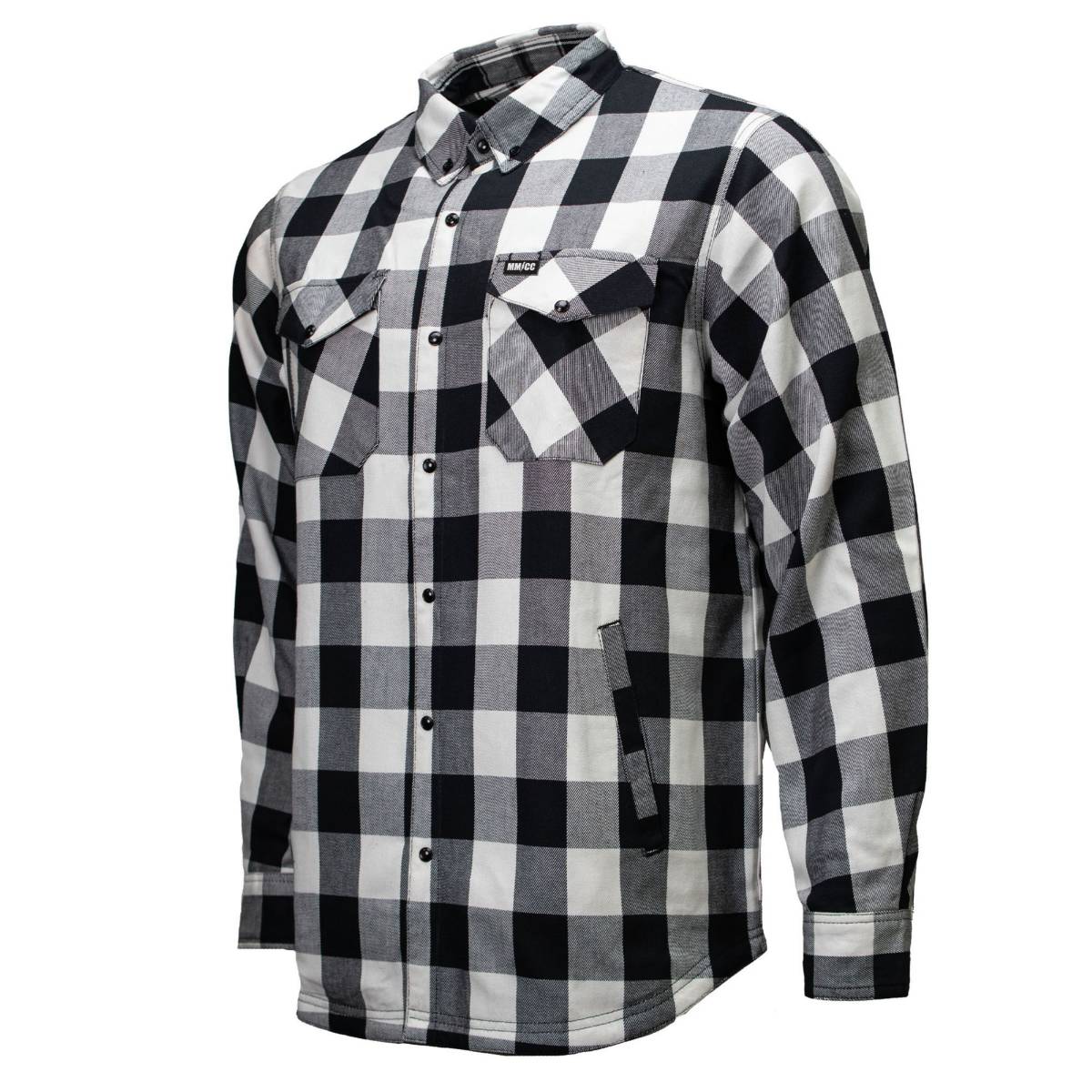 MMCC Men's Desperado Reversible Flannel Shirt - 100% Cotton Snap Front Plaid w/ Chest and Hand Pockets - MNG11804 - Image 12