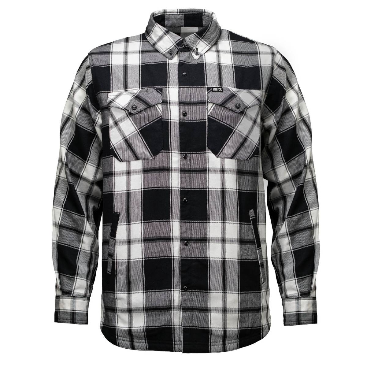 MMCC Men's Desperado Reversible Flannel Shirt - 100% Cotton Snap Front Plaid w/ Chest and Hand Pockets - MNG11804 - Image 14