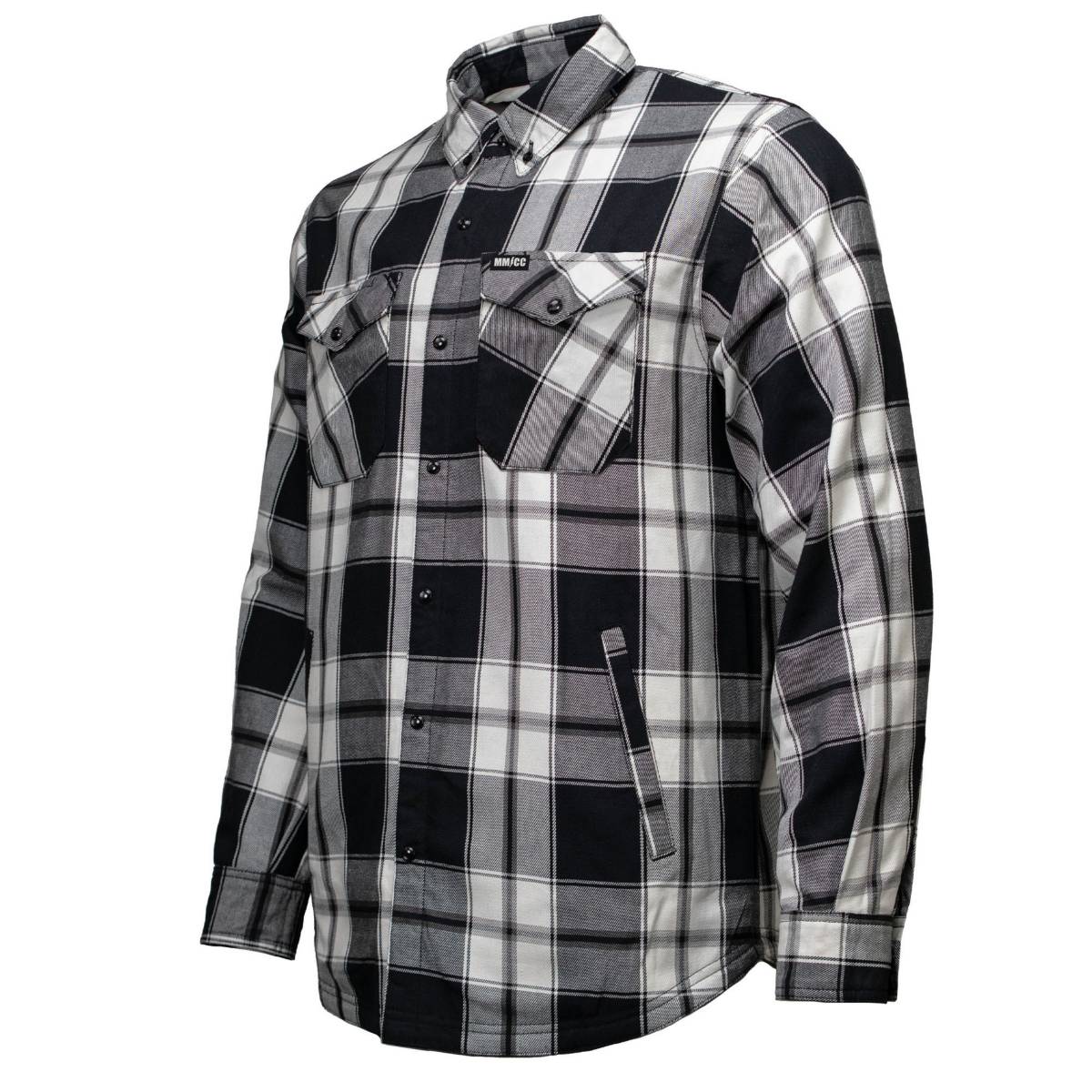 MMCC Men's Desperado Reversible Flannel Shirt - 100% Cotton Snap Front Plaid w/ Chest and Hand Pockets - MNG11804 - Image 15