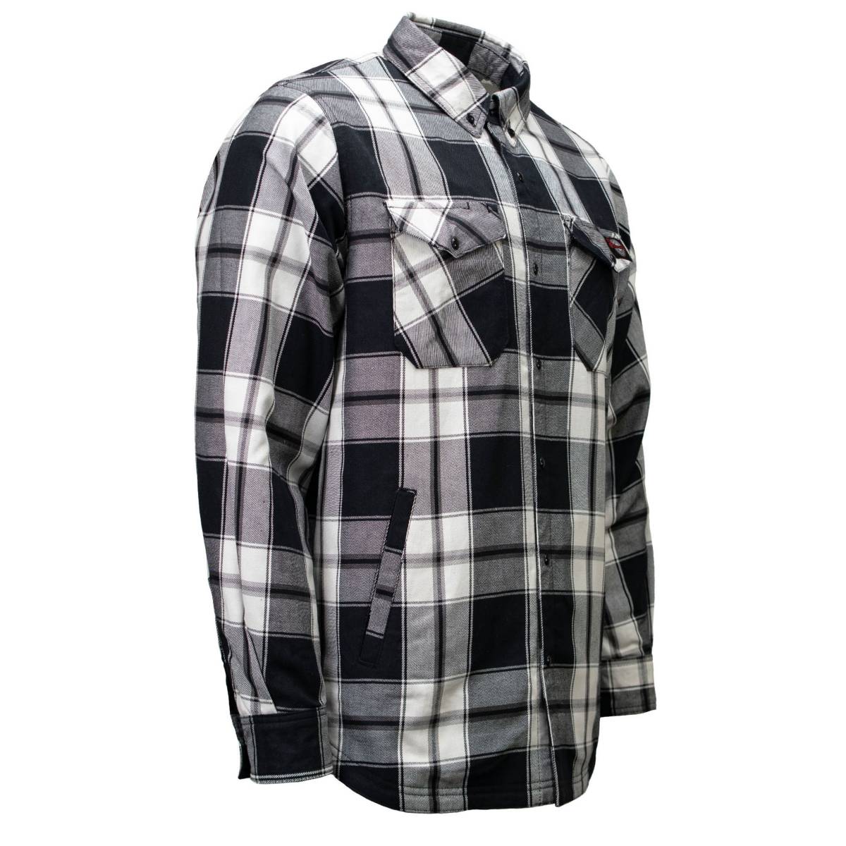 MMCC Men's Desperado Reversible Flannel Shirt - 100% Cotton Snap Front Plaid w/ Chest and Hand Pockets - MNG11804 - Image 18