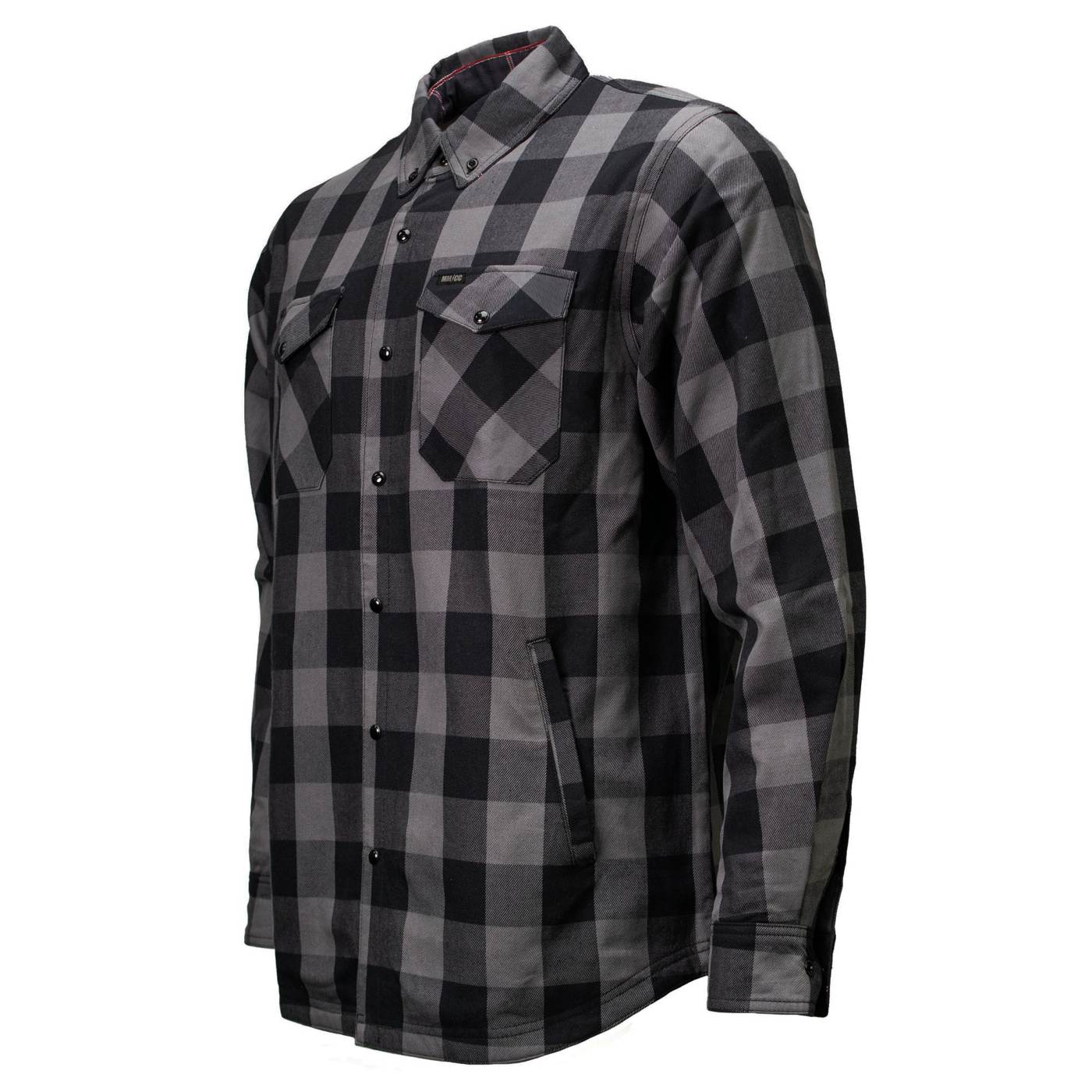 MMCC Men's Desperado Reversible Flannel Shirt - 100% Cotton Snap Front Plaid w/ Chest and Hand Pockets - MNG11805 - Image 12